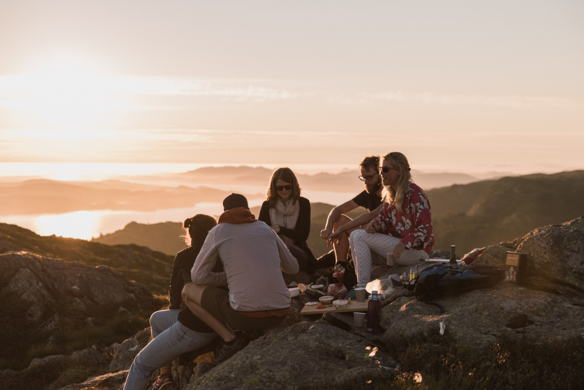 Autofahrt Picknick