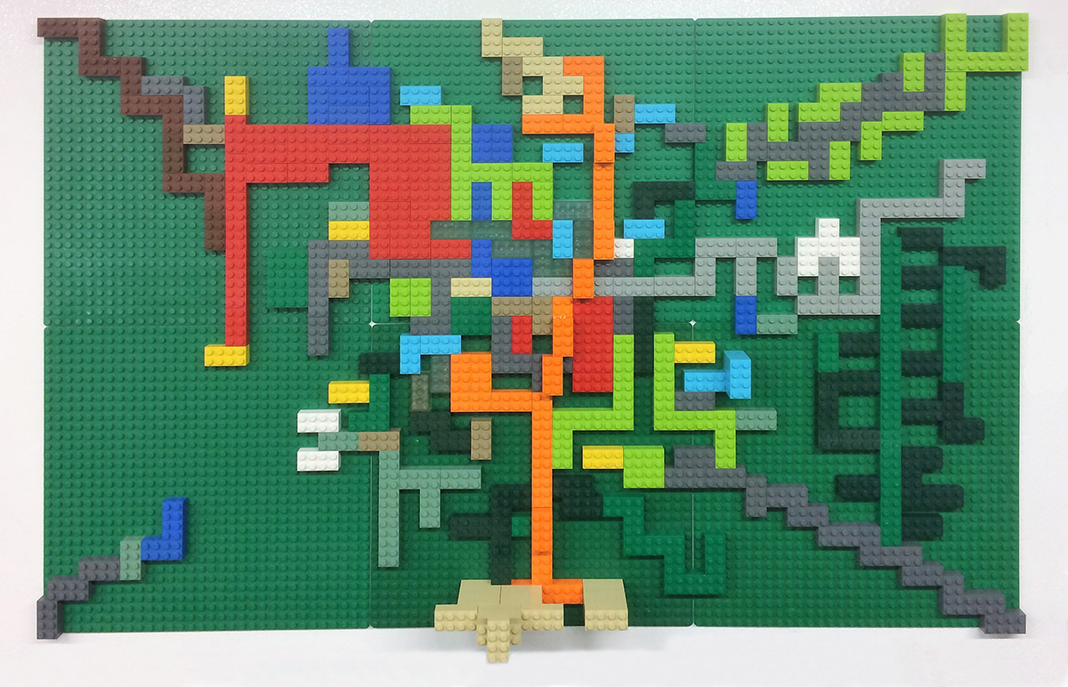 LEGO Mosaik