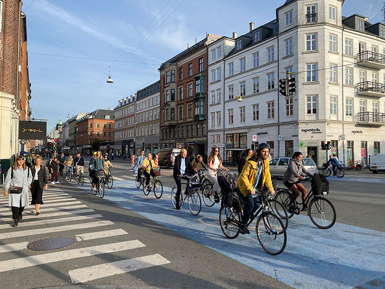Copenhagen Velo Verkehr