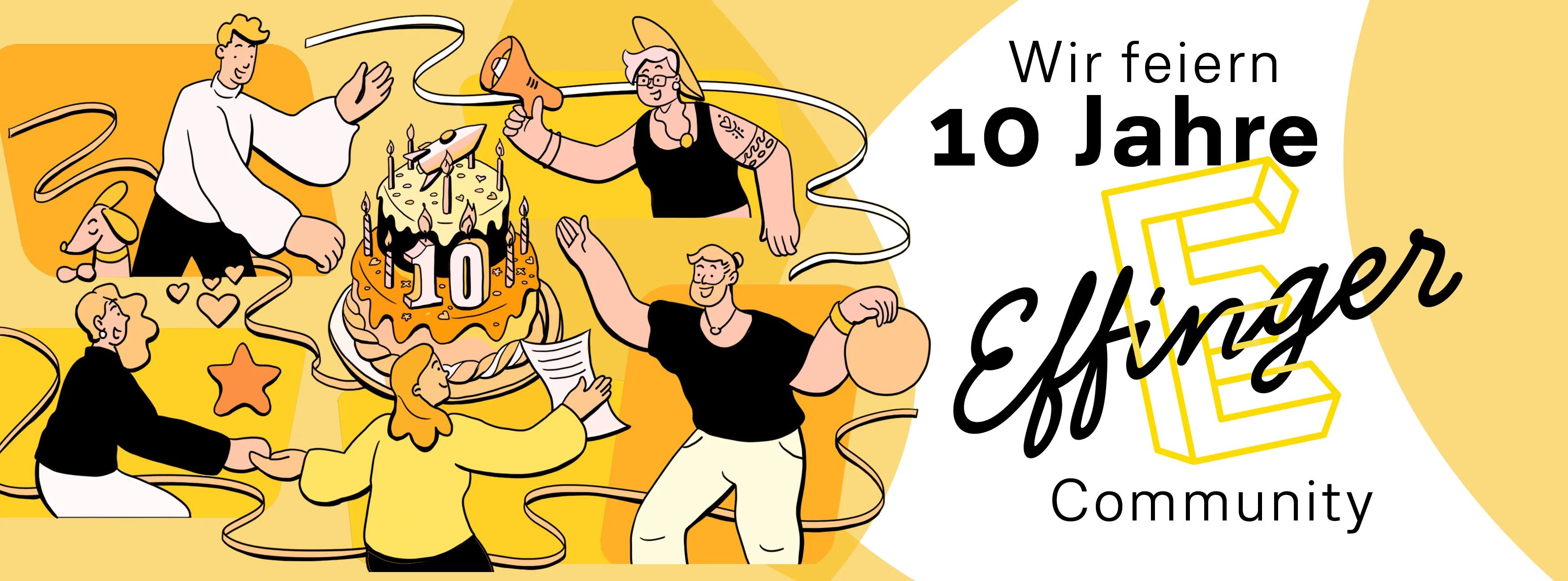 Wir feiern 10 Jahre Effinger Community